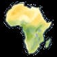 Watercolor map of Africa